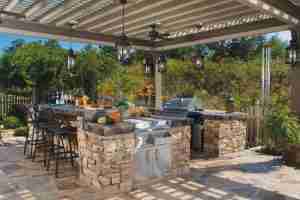 Hanover Park Outdoor Kitchen Installation and Design - Outdoor stove and ovens